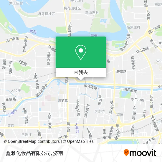 鑫雅化妆品有限公司地图