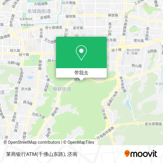 莱商银行ATM(千佛山东路)地图
