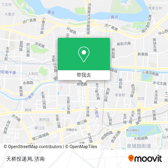 天桥投递局地图