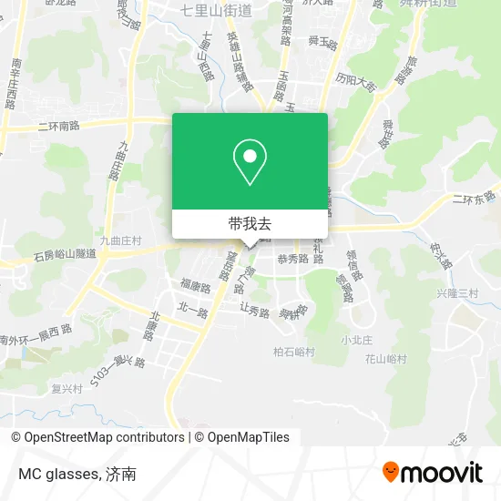 MC glasses地图
