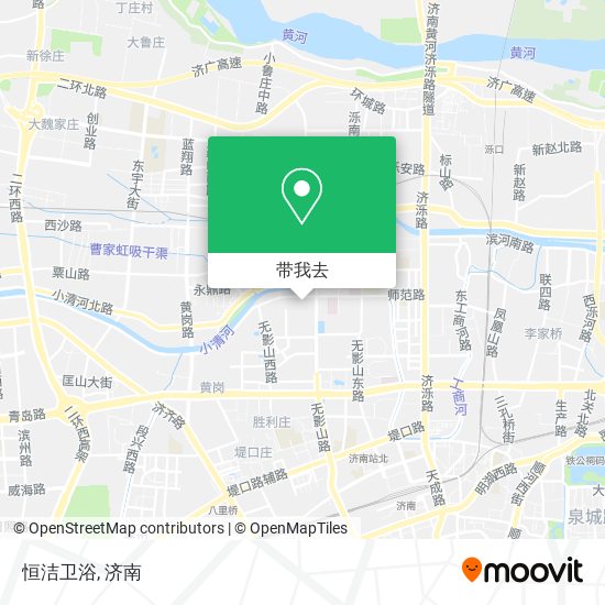 恒洁卫浴地图