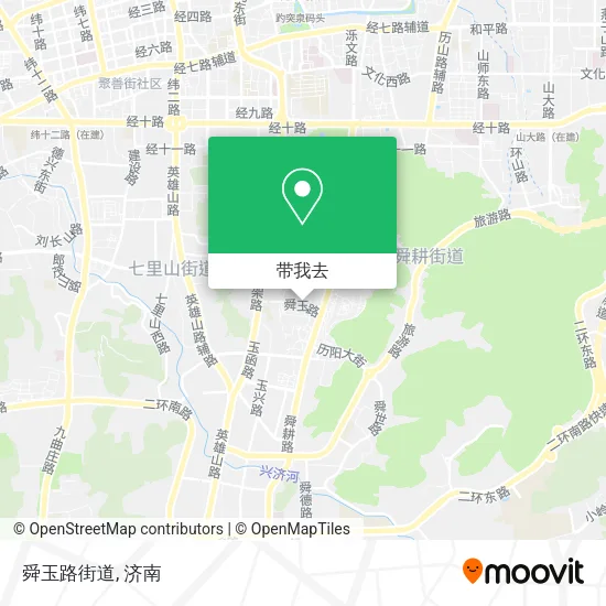 舜玉路街道地图
