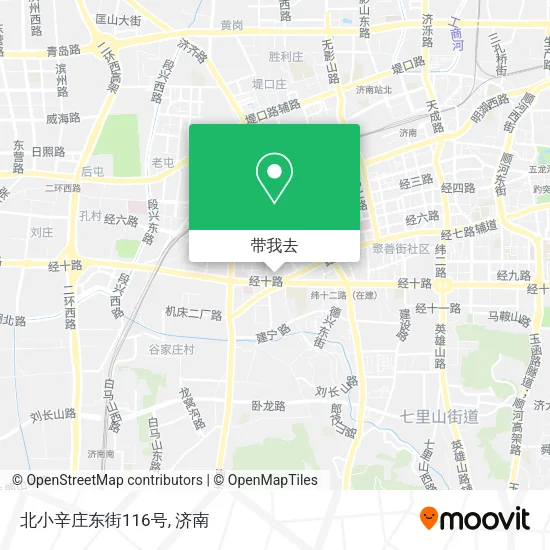 北小辛庄东街116号地图