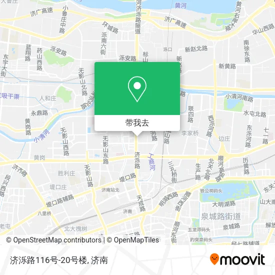 济泺路116号-20号楼地图