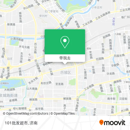 101批发超市地图