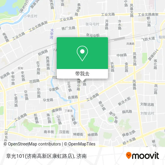 章光101(济南高新区康虹路店)地图
