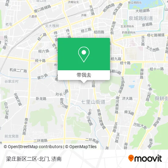 梁庄新区二区-北门地图