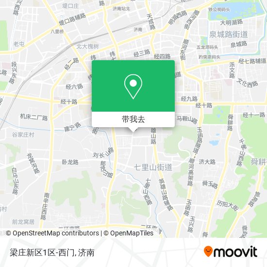梁庄新区1区-西门地图