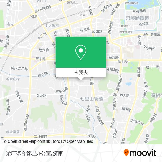梁庄综合管理办公室地图