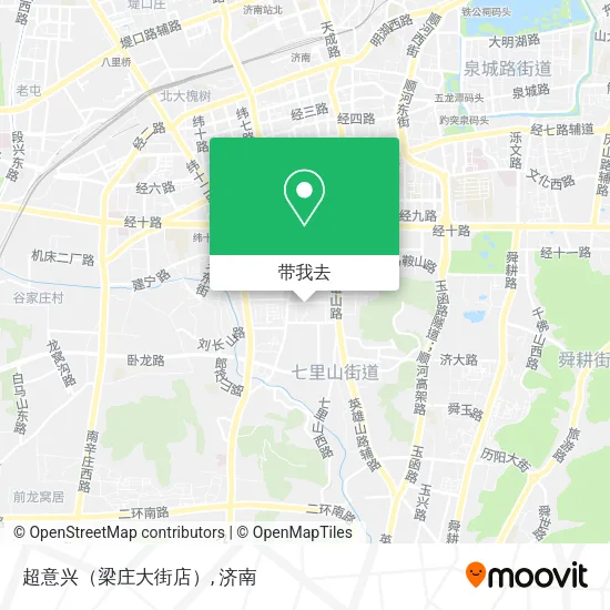 超意兴（梁庄大街店）地图