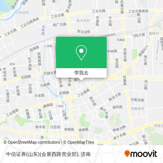 中信证券(山东)(会展西路营业部)地图