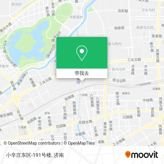 小辛庄东区-191号楼地图