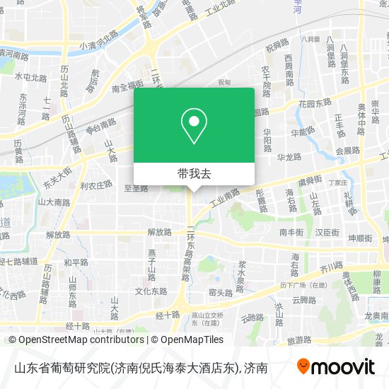 山东省葡萄研究院(济南倪氏海泰大酒店东)地图