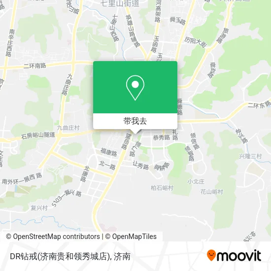 DR钻戒(济南贵和领秀城店)地图
