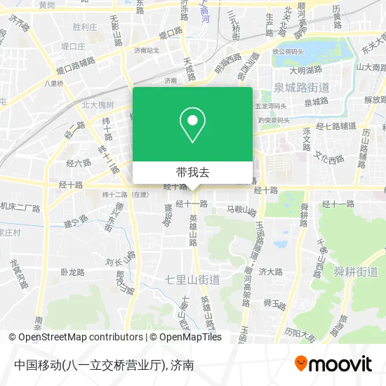 中国移动(八一立交桥营业厅)地图