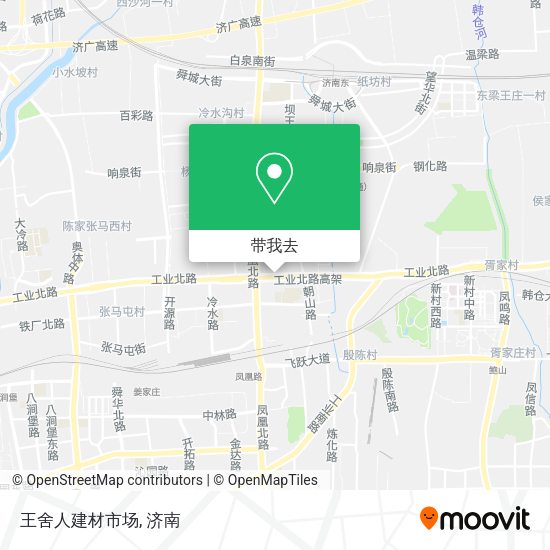王舍人建材市场地图