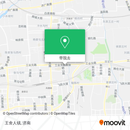 王舍人镇地图