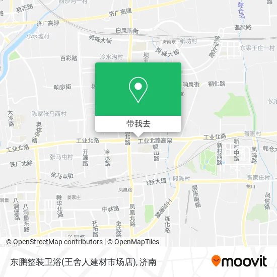 东鹏整装卫浴(王舍人建材市场店)地图