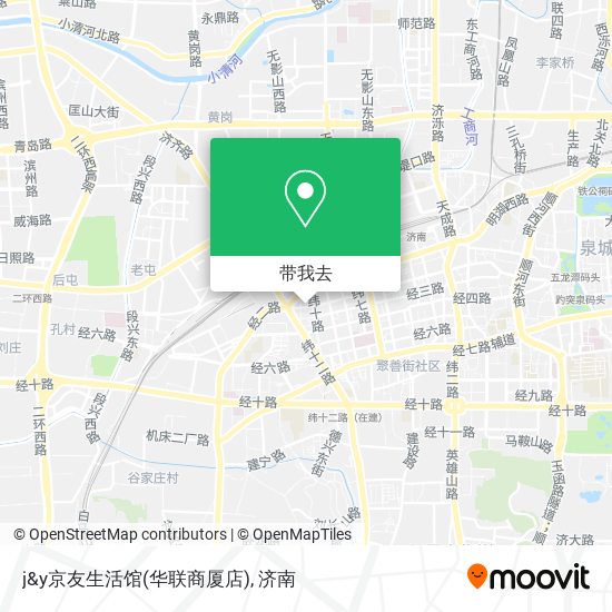 j&y京友生活馆(华联商厦店)地图