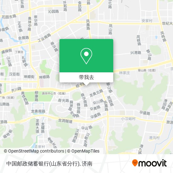 中国邮政储蓄银行(山东省分行)地图