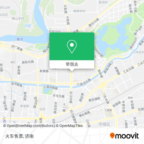 火车售票地图