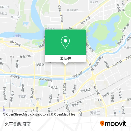 火车售票地图