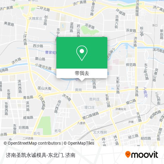 济南圣凯永诚模具-东北门地图
