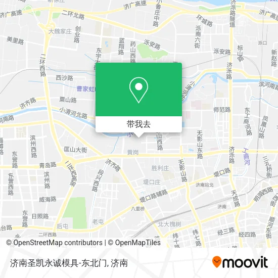 济南圣凯永诚模具-东北门地图