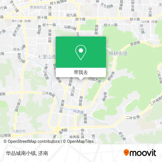 华品城南小镇地图