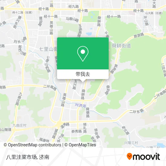 八里洼菜市场地图