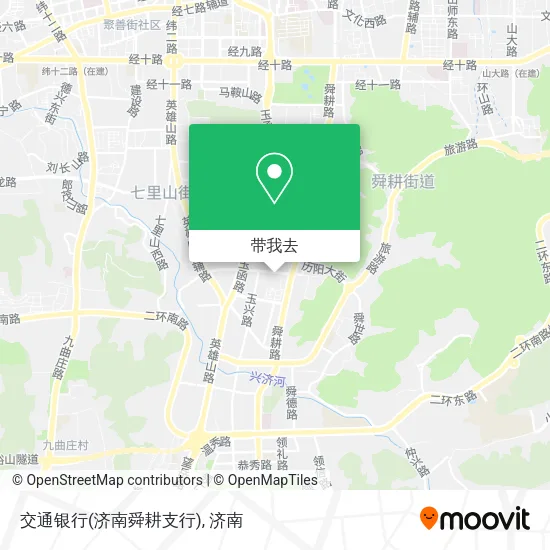 交通银行(济南舜耕支行)地图