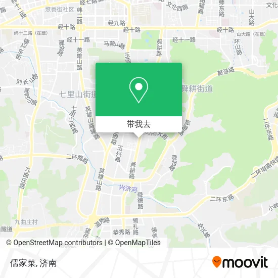 儒家菜地图