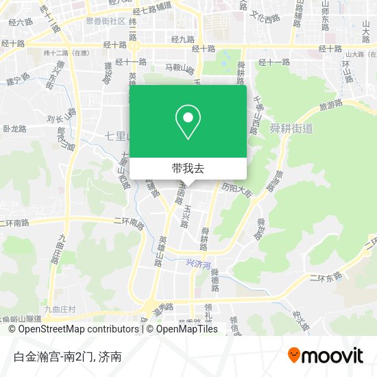 白金瀚宫-南2门地图