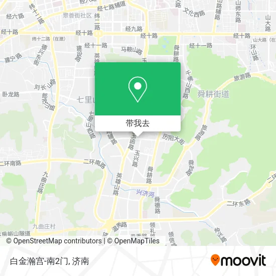 白金瀚宫-南2门地图