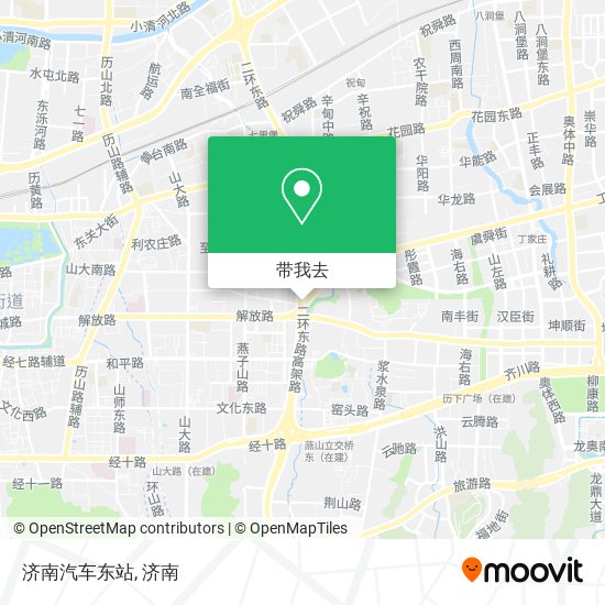 济南汽车东站地图