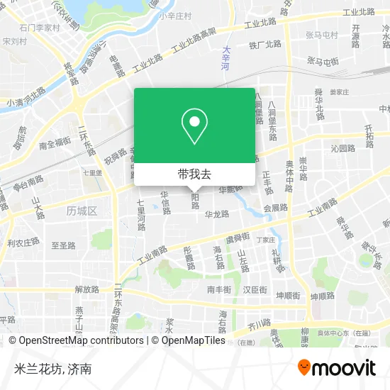 米兰花坊地图