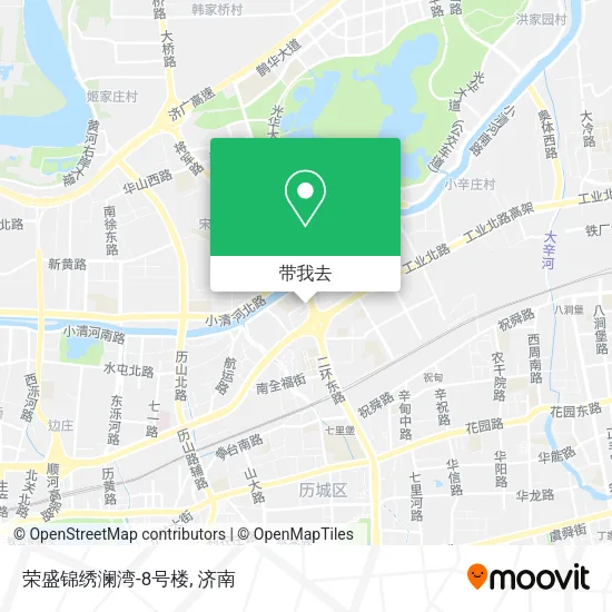 荣盛锦绣澜湾-8号楼地图