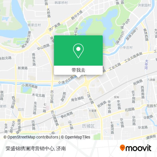 荣盛锦绣澜湾营销中心地图