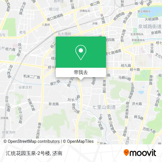 汇统花园玉泉-2号楼地图