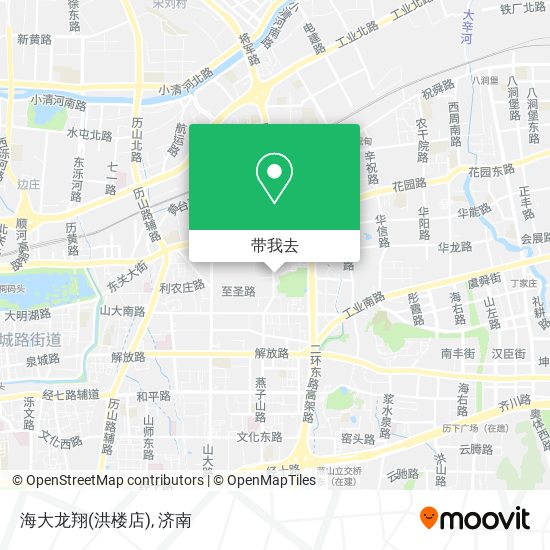 海大龙翔(洪楼店)地图