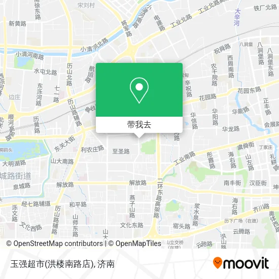 玉强超市(洪楼南路店)地图