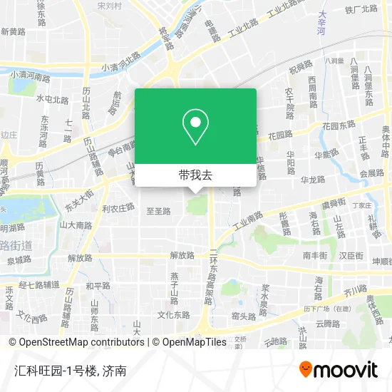 汇科旺园-1号楼地图