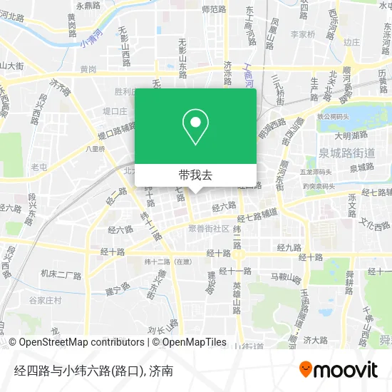 经四路与小纬六路(路口)地图