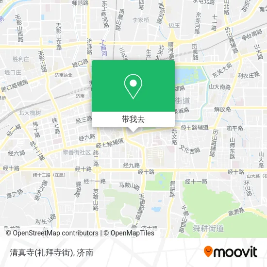 清真寺(礼拜寺街)地图