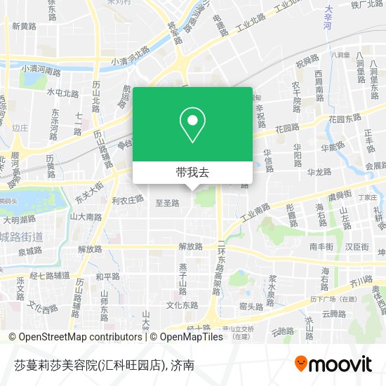 莎蔓莉莎美容院(汇科旺园店)地图