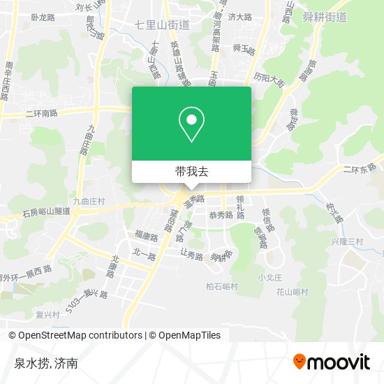 泉水捞地图