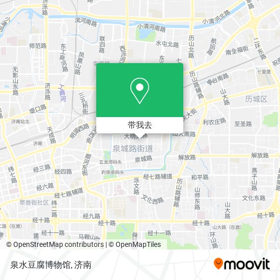 泉水豆腐博物馆地图