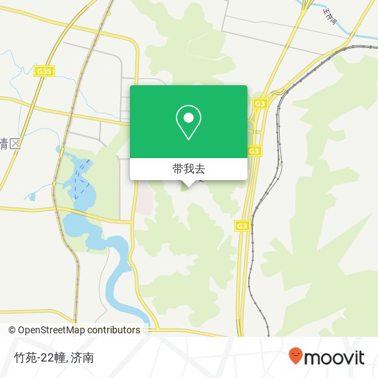 竹苑-22幢地图