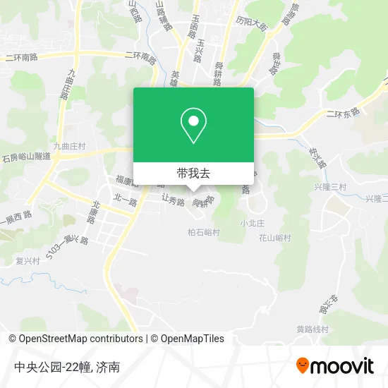 中央公园-22幢地图