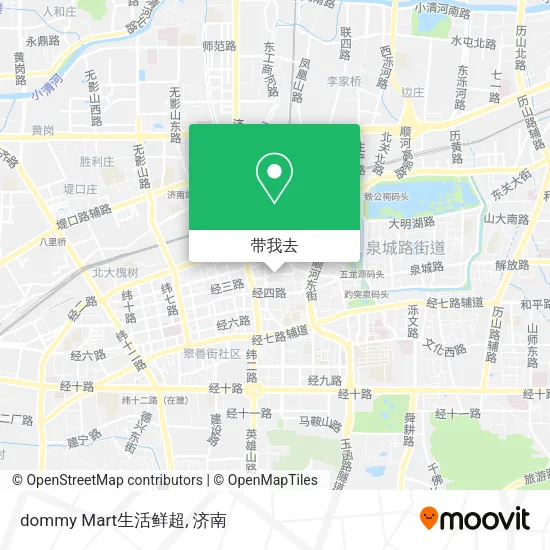 dommy Mart生活鲜超地图